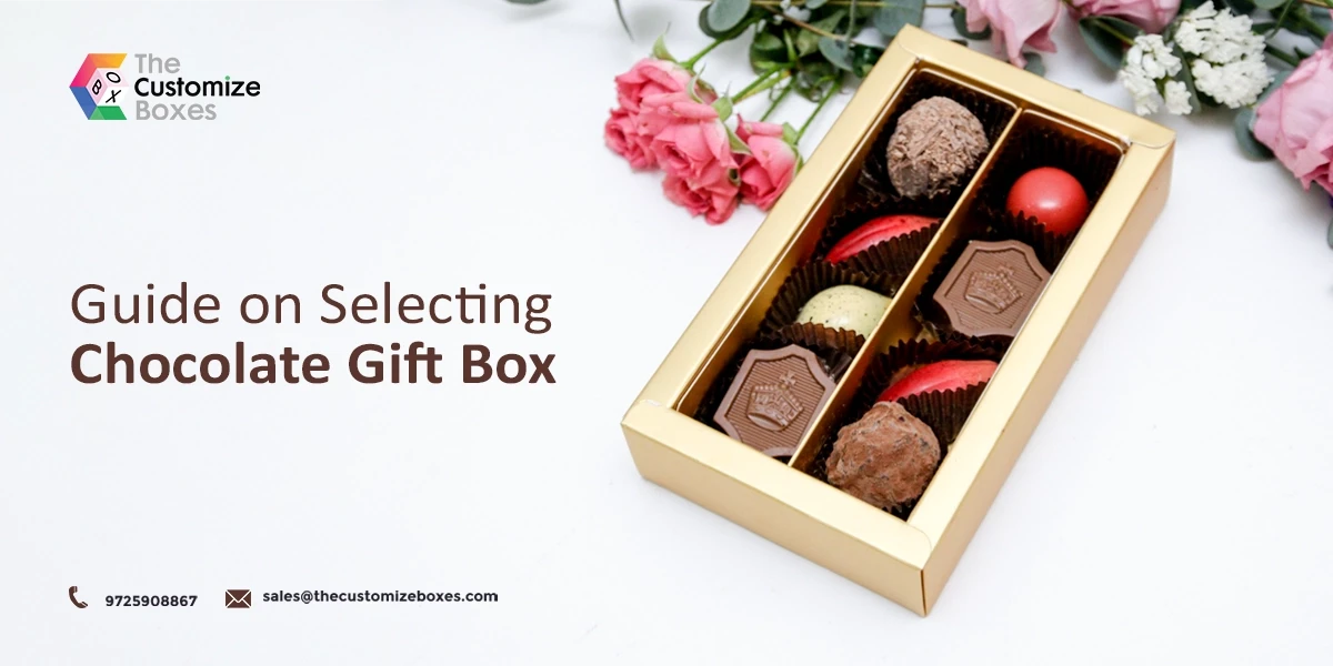 perfect chocolate gift box selection